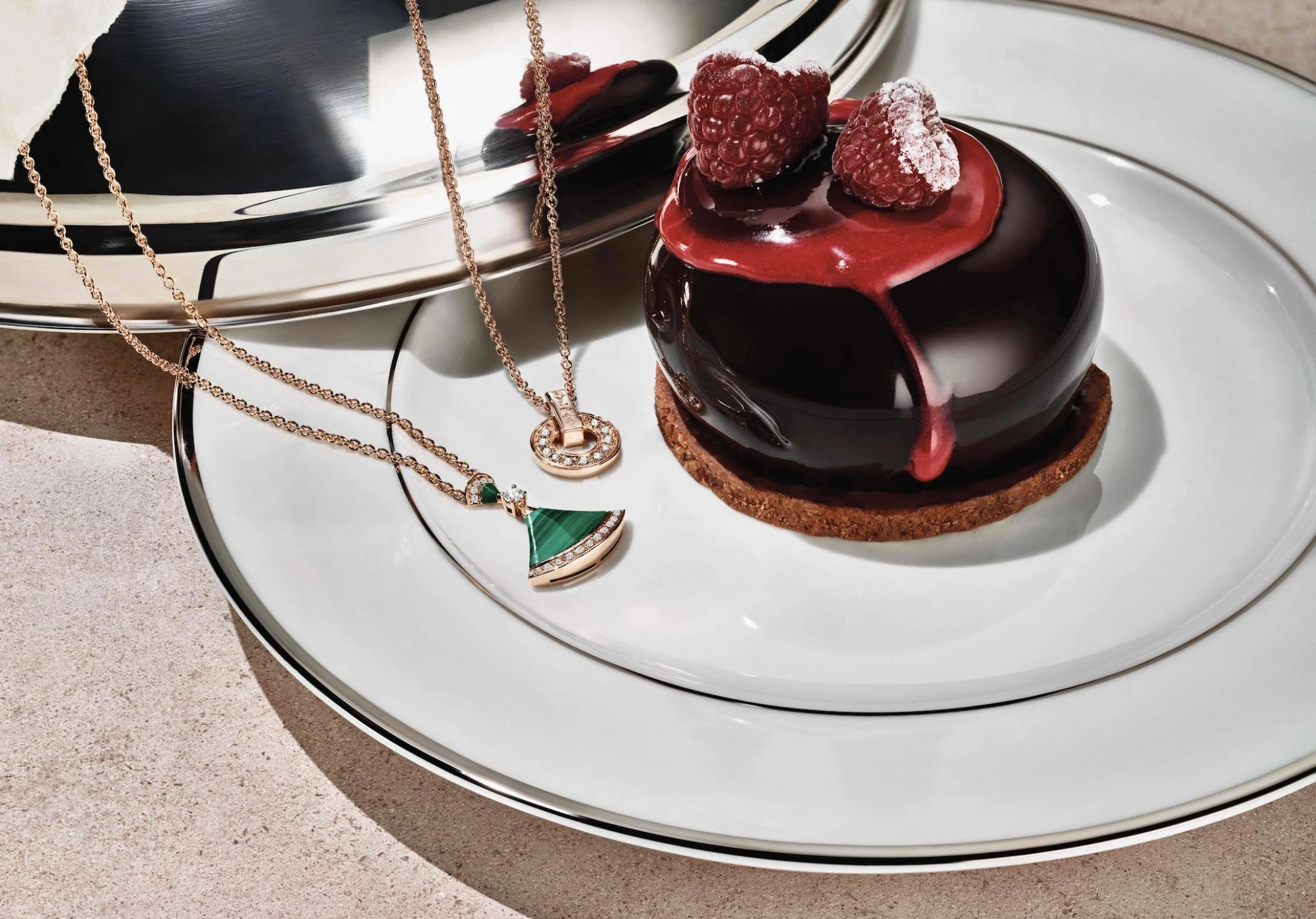 jewelry product photography with props