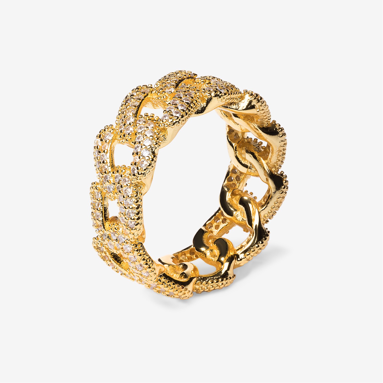 jewelry product photography on white background